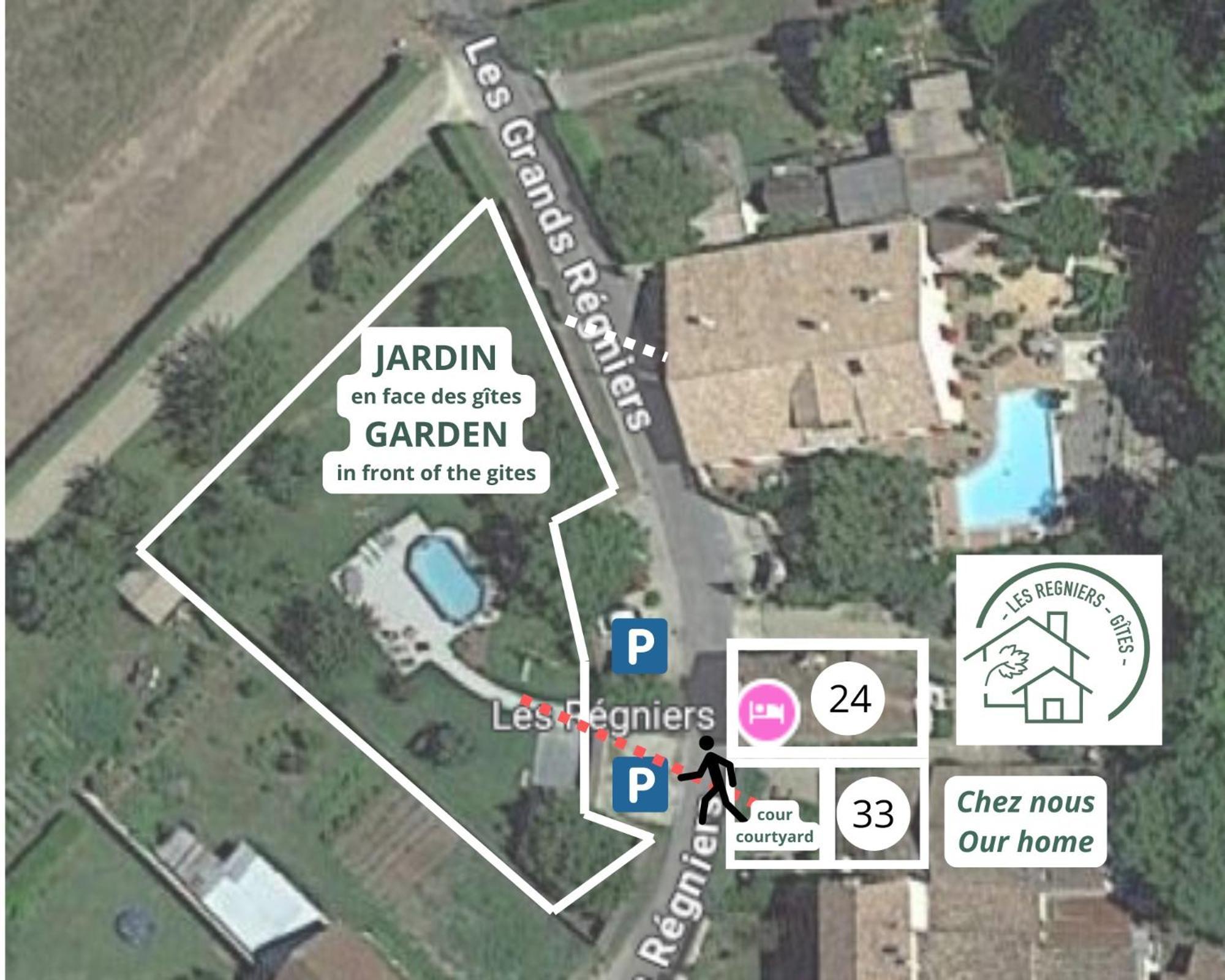 Les Régniers - 1 gîte x4 à 6 et 1 gîte x8 - à réserver ensemble ou séparément Eynesse Exterior foto
